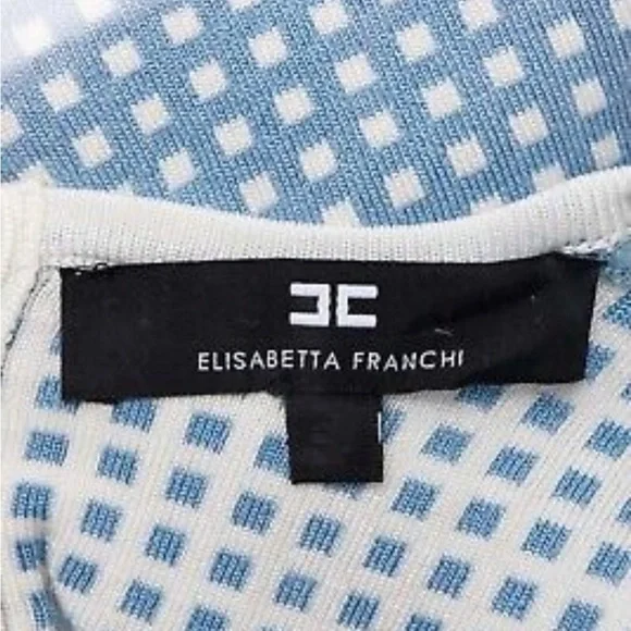 Elisabetta Franchi Knit Dress US 10